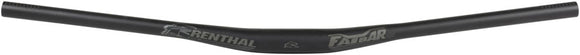 Renthal Fatbar 35 Handlebar - Aluminum 10mm 800mm 35mm Black V3