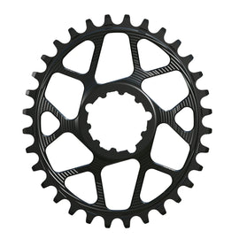 Works Components Oval Chainring SRAM 3-Bolt 30T Boost 3mm Blk