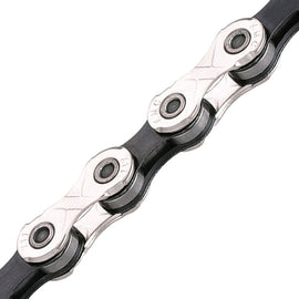 KMC X11 Chain - 11-Speed Nickel/Black Bulk 500 Foot Roll