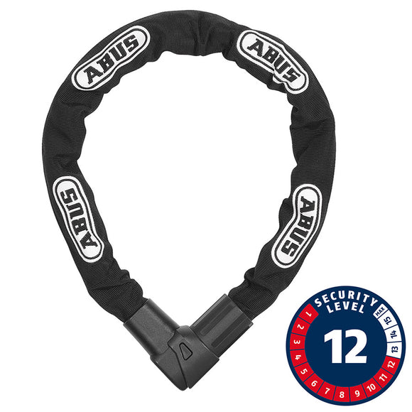 Abus CityChain Plus 1010K Chain Lock Key 9mm 140cm 4.6' Black