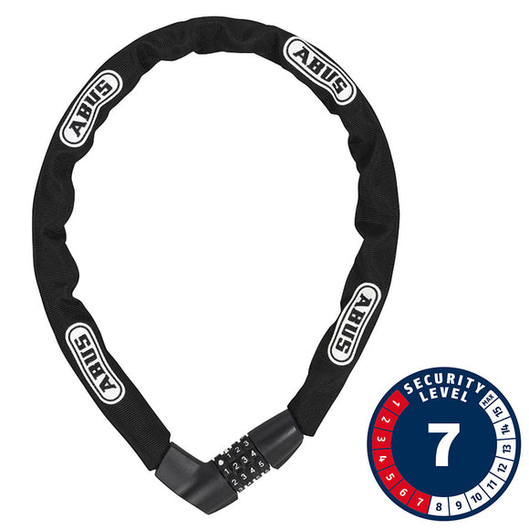 Abus Tresor 1385 Chain Lock Combo 7mm 85cm 2.8' Black