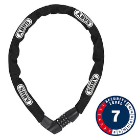 Abus Tresor 1385 Chain Lock Combo 7mm 110cm 3.6' Black