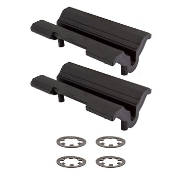 Park Tool 468G Rubber Clamp Cover with Double Cable Grooves: Pair