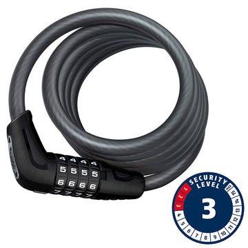 Abus Numero 5510C Cable with 4 digit combination lock 10mm x 180cm (12mm x 5.9')