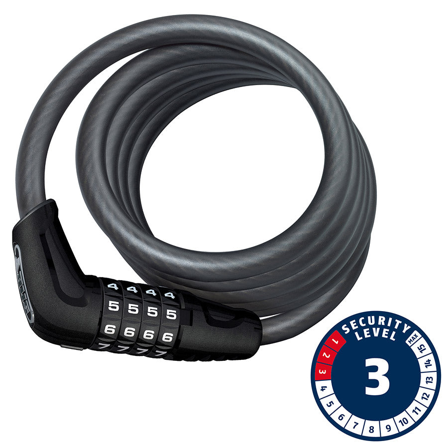 Abus Numero 5510C Cable with 4 digit combination lock 10mm x 180cm (12mm x 5.9)