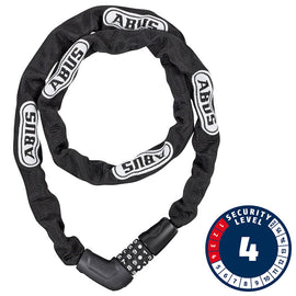 ABUS Steel-O-Chain 5805C Combination Lock: 75/5mm Black