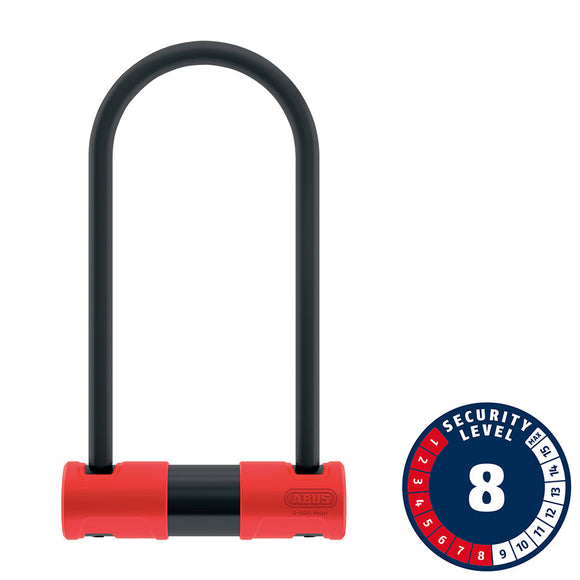 Abus 440A Alarm U-Lock Key 170x230mm 6.7''x9'' Thickness in mm: 12mm Black