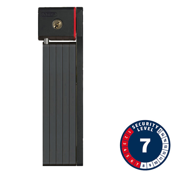 ABUS uGrip Bordo 5700 Folding Lock - 80cm/2.6ft Keyed Black