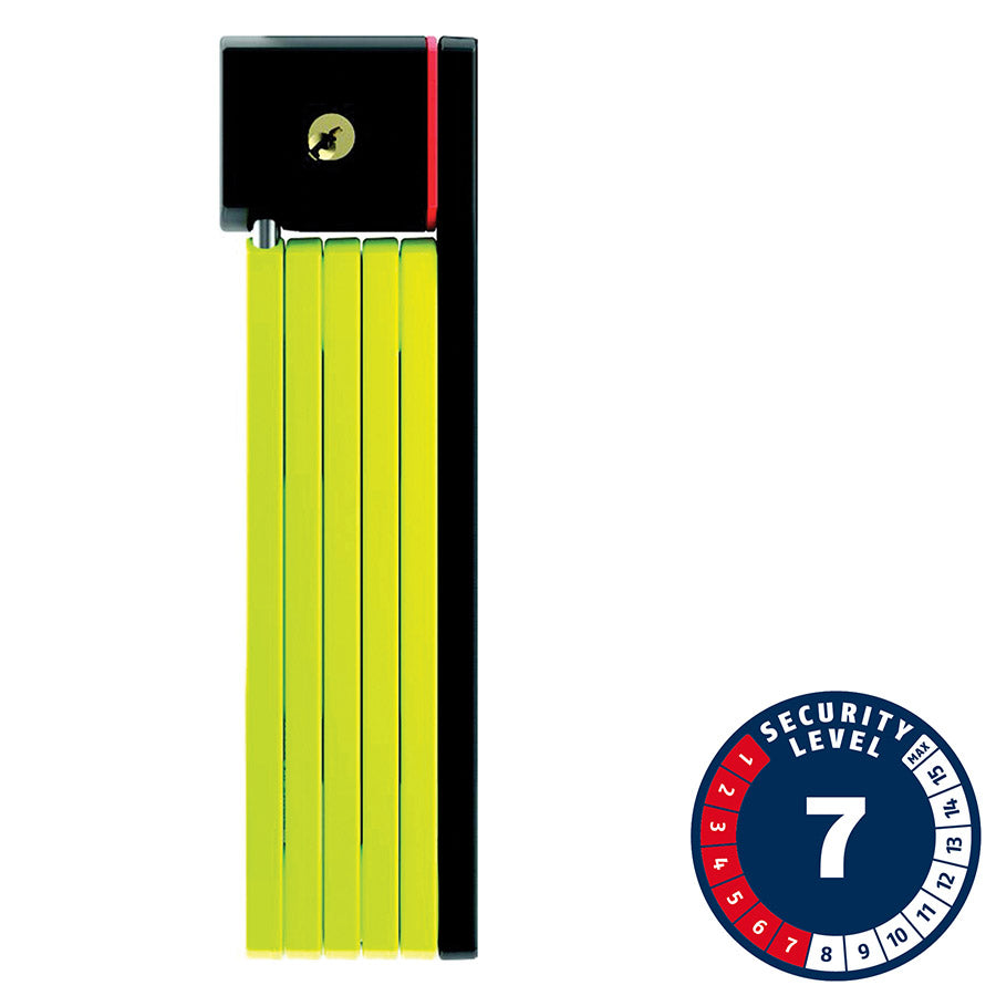 Abus Bordo uGrip 5700 SH Folding Lock Key 80cm 2.6 5mm Green
