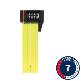 Abus Bordo uGrip 5700C Folding Lock Combination 80cm 2.6' 5mm Green