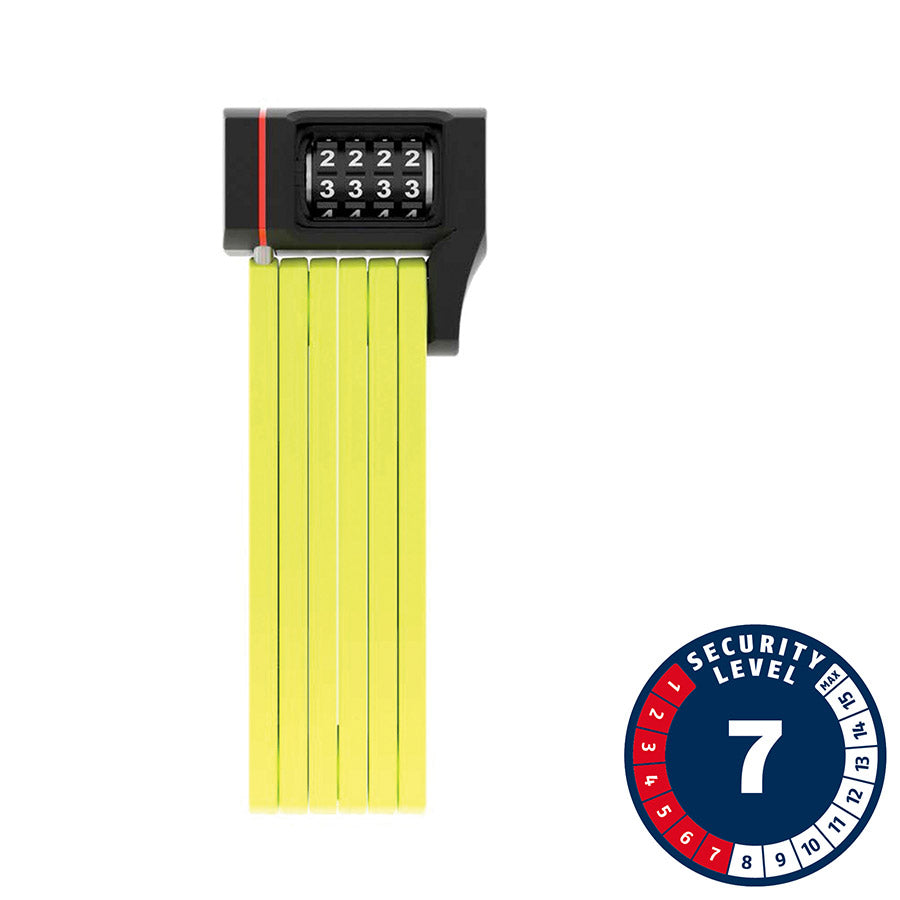 Abus Bordo uGrip 5700C Folding Lock Combination 80cm 2.6 5mm Green