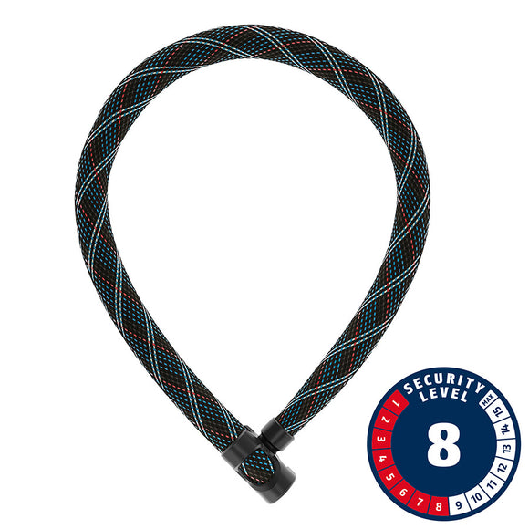 Abus IvyTex 7210 Chain Lock - 110cm Keyed Gray