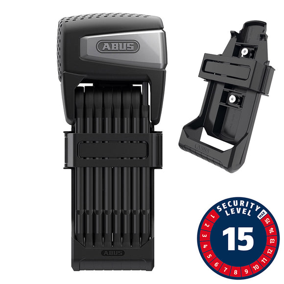 Abus Bordo Smart X 6500A Folding Lock Smart 110cm 5mm Black No remote Requires phone app