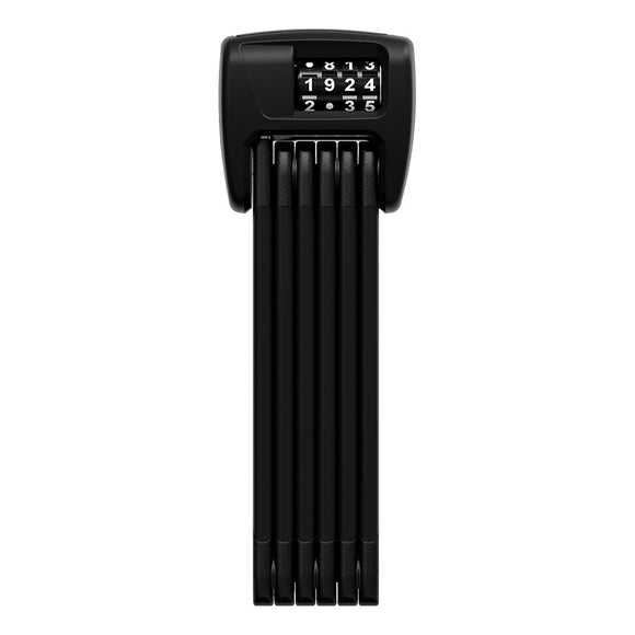 Abus Bordo 6000C Folding Lock - Combination 3'/90cm Saddlefix Bracket Raincap