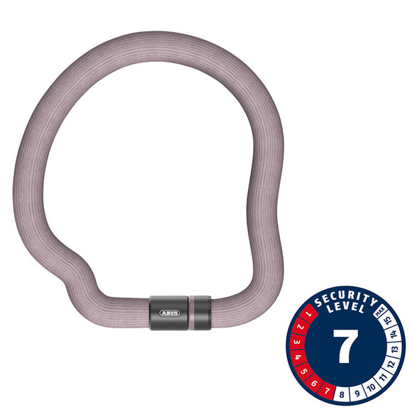 Abus Goose 6206K Chain Lock Key 6mm 110cm 3.6' Pink