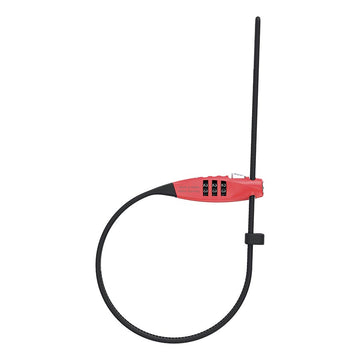 Abus  Combiflex Travel Guard Combo Lock - Red