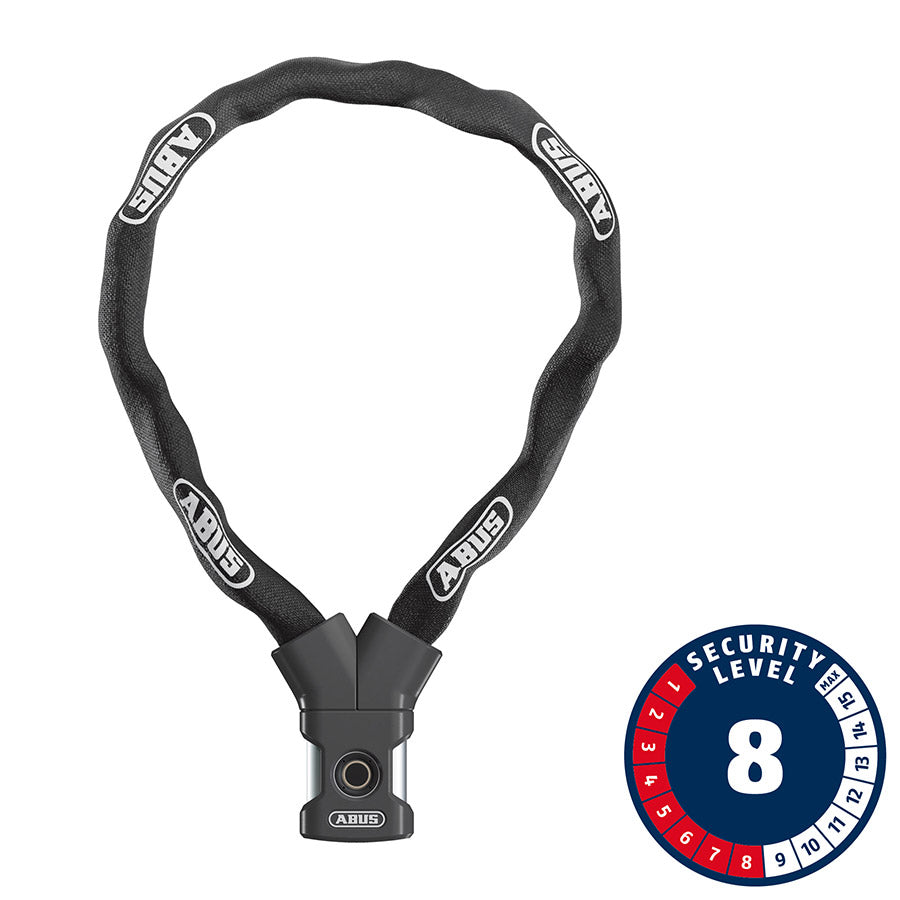 Abus Yardo Chain Lock Fingerprint 7mm 85cm 2.8 Black