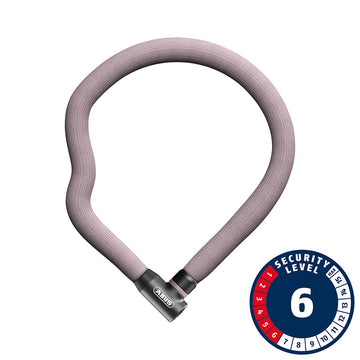 Abus Goose 4204K Chain Lock Key 4mm 110cm 3.6' Rosemauve