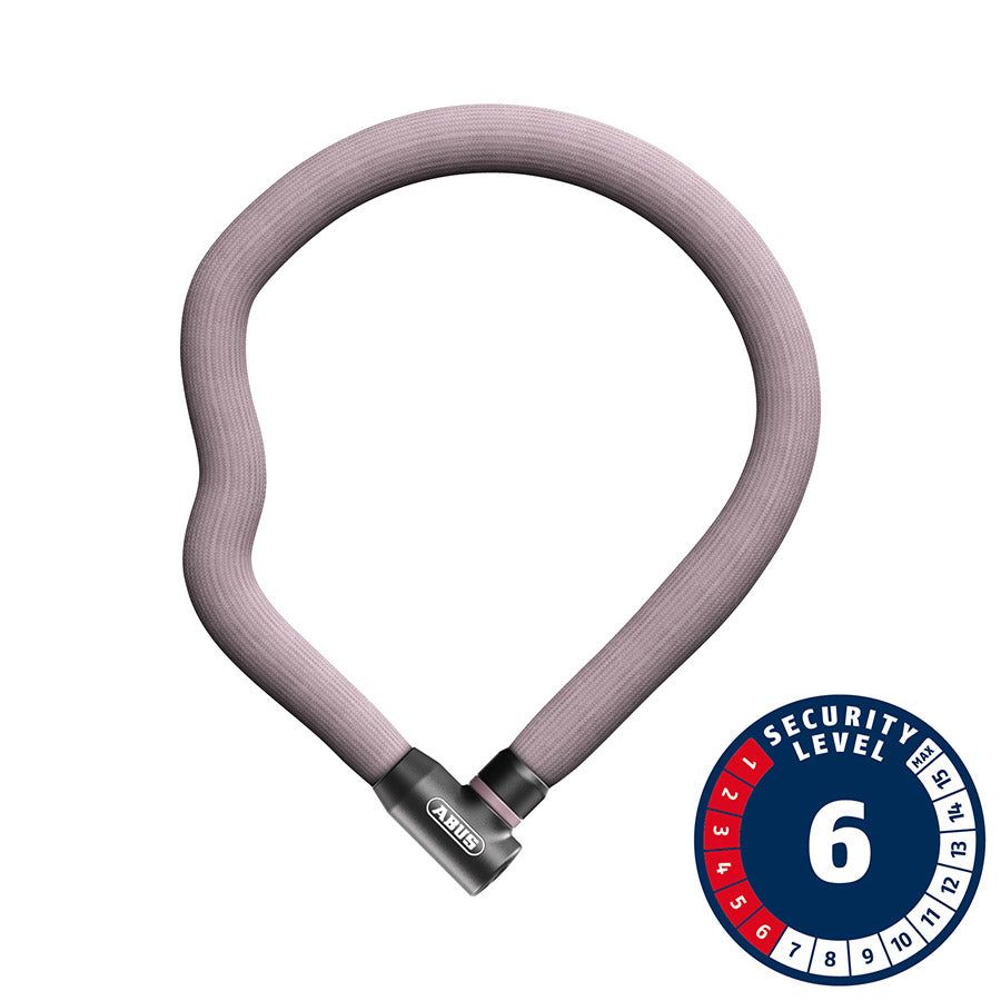 Abus Goose 4204K Chain Lock Key 4mm 110cm 3.6 Rosemauve