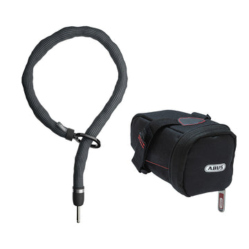 Abus ACH Suprior AdptrChn + FrmLock Frame Lock 100cm 7mm Black