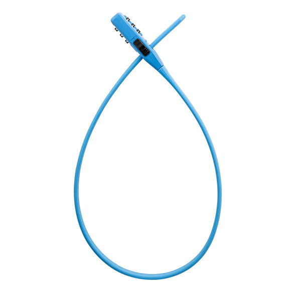 Kryptonite Click Lock Combo Cable lock Combination 10mm 45cm 1.5' Blue