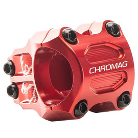 Chromag RIZA Stem (31.8) 0d x 38mm - Red
