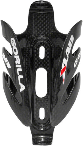 XLAB Gorilla HG Water Bottle Cage: Gloss Black