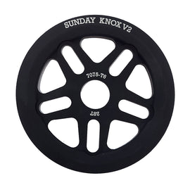 Sunday Knox V2 Sprocket - 28t Black