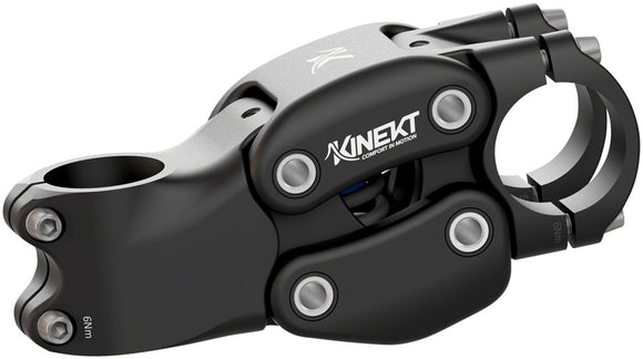 Cirrus Cycles Kinekt Suspension Stem - 105 31.8 Clamp +7 1-1/8" Alloy Black