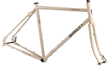 Surly Disc Trucker Frameset - 700c Steel Grandpa's Khakis 64cm