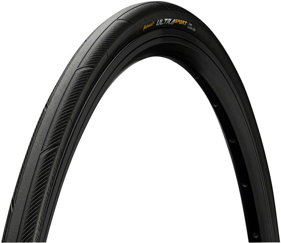 Continental Ultra Sport III Tire - 27 x 1-1/4 Clincher Wire BLK PureGrip Performance E25