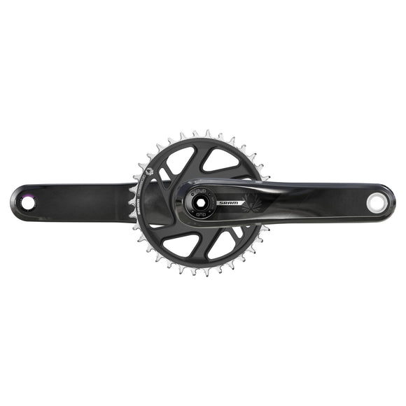 SRAM S500 Eagle Crankset - 170mm 32t Aluminum Chainring Carbon Crank Arms DUB Wide Spindle BLK 55mm Chainline B1