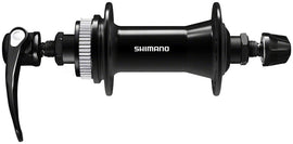 Shimano Deore HB-QC400 Front Hub - QR x 100mm Center-Lock Disc Black 36H