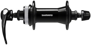 Shimano Deore HB-QC400 Front Hub - QR x 100mm Center-Lock Disc Black 36H