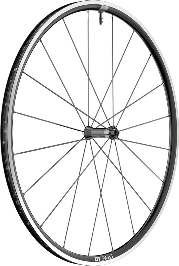 DT Swiss P 1800 Spline 23 Front Wheel - 700 QR x 100mm Rim Brake Black
