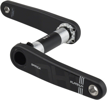 Samox Platinum DH-1 Carbon Crankset - 160mm 3-Bolt Direct Mount DUB Spindle BLK
