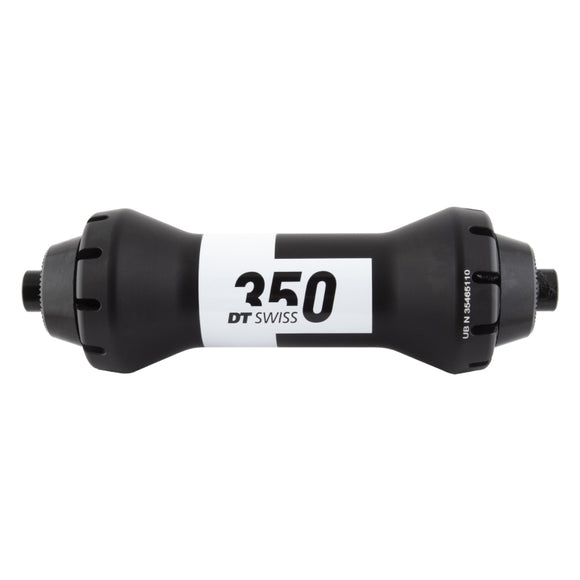 DT Swiss 350 Front Hub - QR x 100mm Rim Brake Black 20H Straight Pull