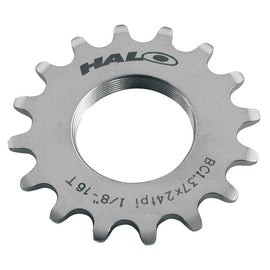 Halo Fixed Cog 1/8" 16t Silver