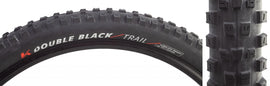 Kenda Double BLK Tire - 29 x 2.60 Tubeless Folding BLK Trail Dual Layer K-Series