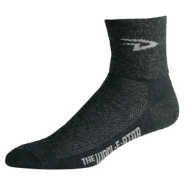 DeFeet Wooleator 3'' Socks Charcoal S Pair