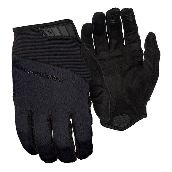 Lizard Skins Monitor Traverse Full Finger Gloves Jet Black XS Pair