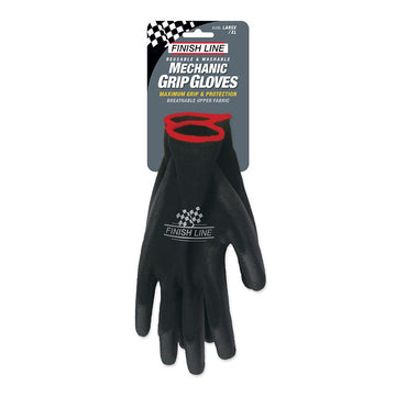 Finish Line Mechanic's Grip Gloves LG/XL