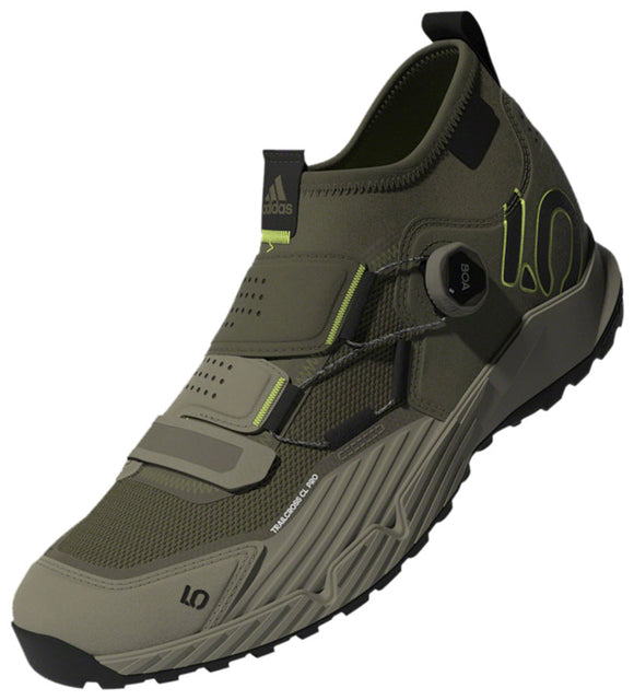 Five Ten Trailcross Pro Mountain Clipless Shoes - Men's Green/Black/Green 7
