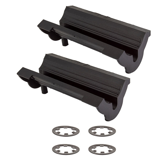 Park Tool 467B Rubber Clamp Cover with Single Cable Groove: Pair