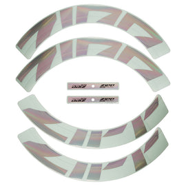 Zipp 808 Silver Foil Decal Kit