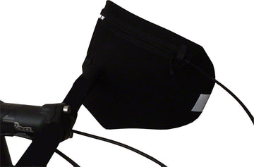 Bar Mitts Dual Position Road Pogie Handlebar Mittens Externally Routed Shimano One Size BLK