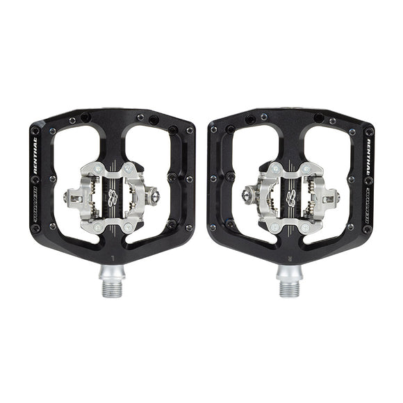 Renthal Revo-DHC Pedals Body: Aluminum Spindle: Cr-Mo 9/16'' Black