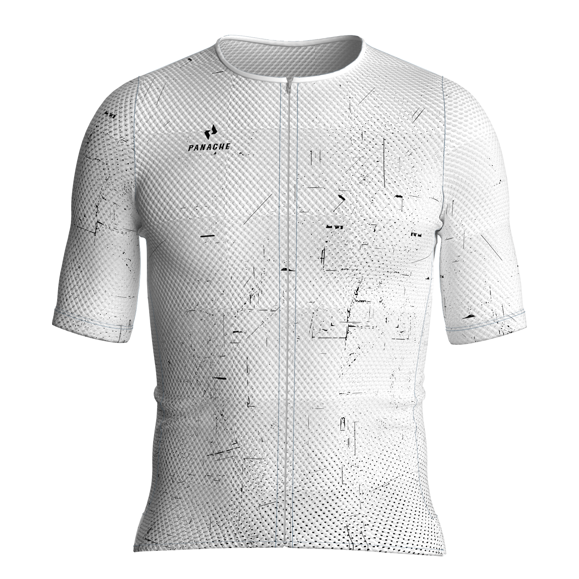 Panache M's and W's Speed Super Light SS Jersey - White Grunge