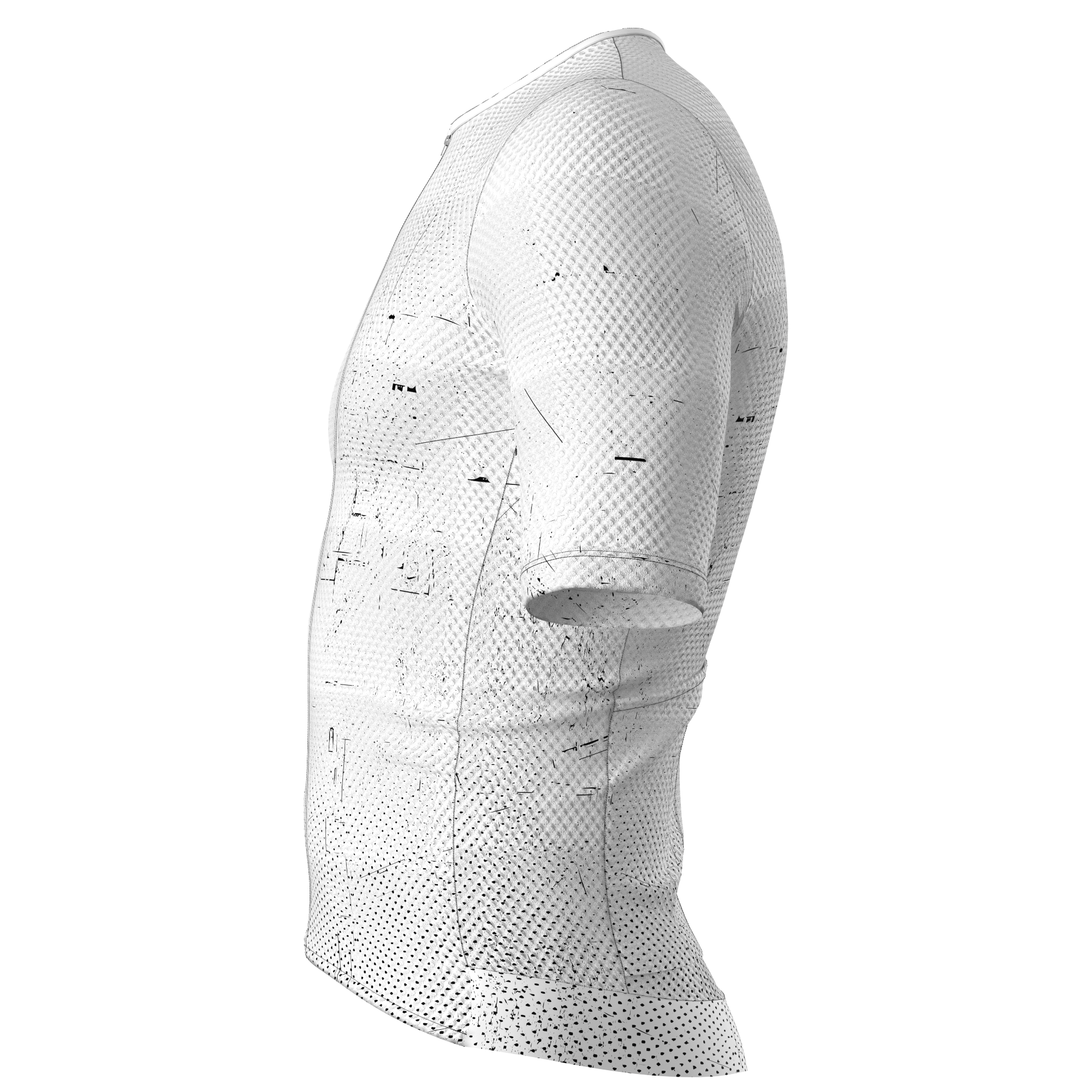 Panache M's and W's Speed Super Light SS Jersey - White Grunge - 0