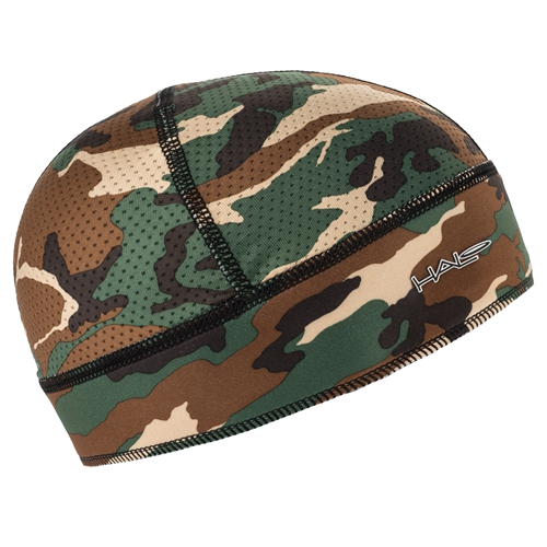 Halo Headbands Skull Cap Camo Green